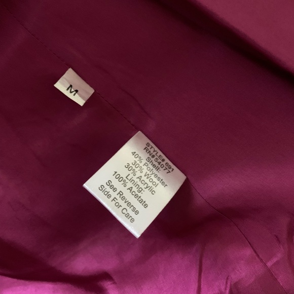 CAbi Style #691 "Cinch It Up" Women Sz M Brown Plaid Wool Blend Belted Vest - Picture 7 of 9